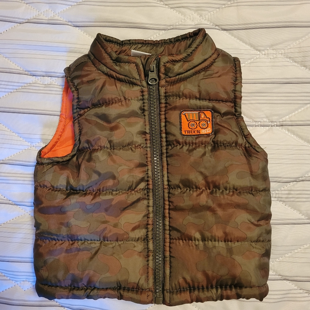 Baby boy winter vest